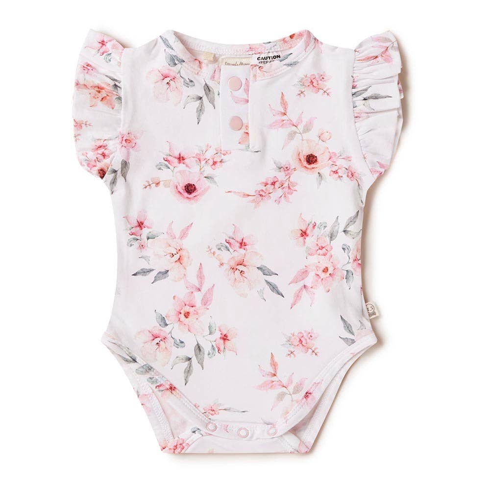 Snuggle Hunny - Camille Short Sleeve Organic Bodysuit