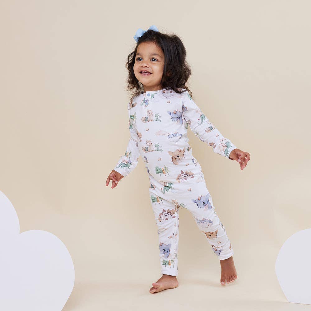 Snuggle Hunny - LS Dragon Organic Growsuit