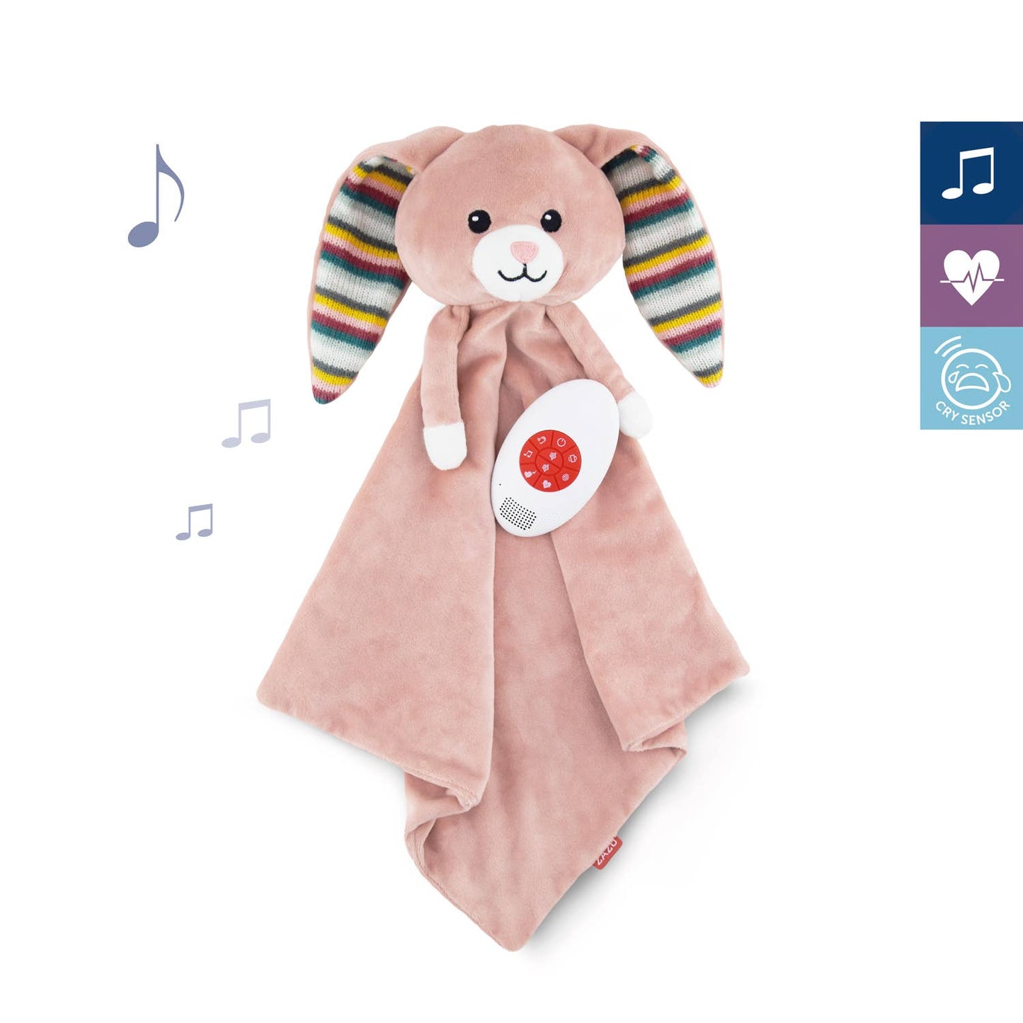 Zazu - Becky the Bunny Comforter - Sound Machine with Heartbeat