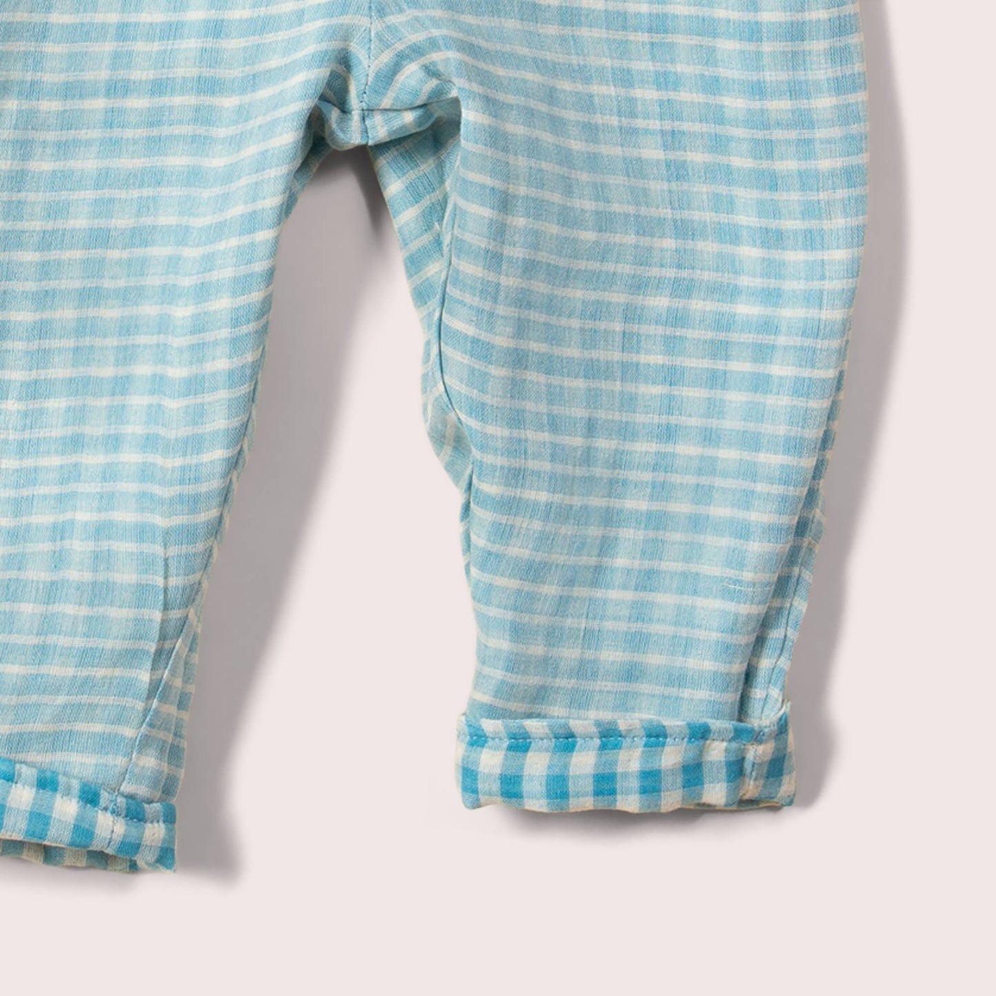 Little Green Radicals - Blue Moon Reversible Pull On Trousers