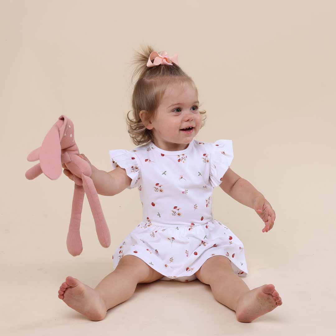 Snuggle Hunny - Ladybug Organic Dress