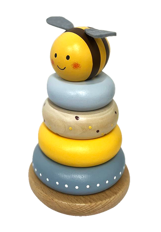 Toyslink Wooden Bee Stacking Toy