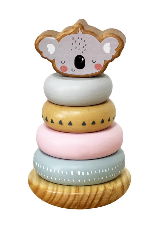 Wooden Koala Stacking Toy