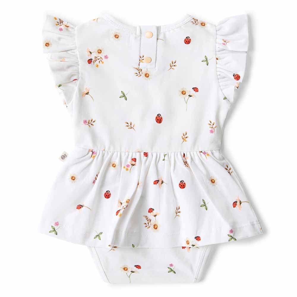 Snuggle Hunny - Ladybug Organic Dress