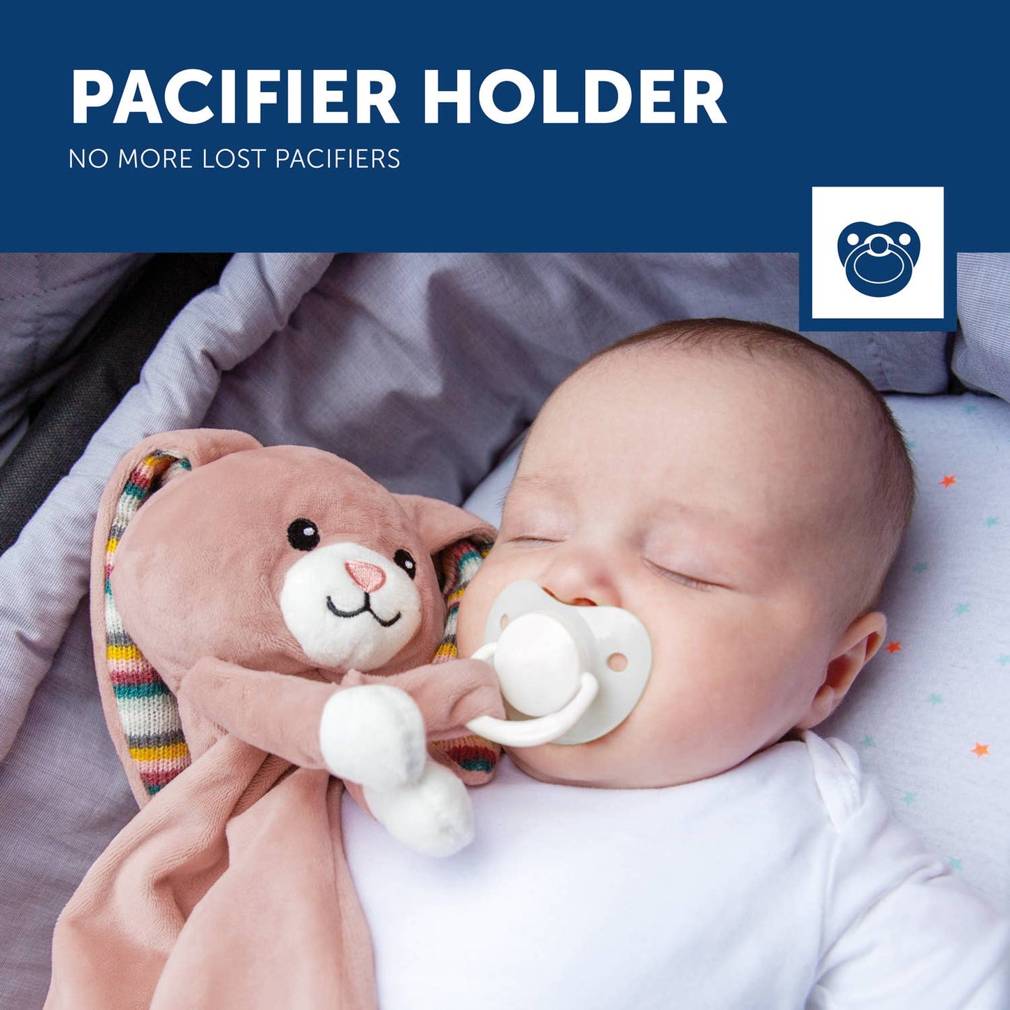 Zazu - Becky the Bunny Comforter - Sound Machine with Heartbeat