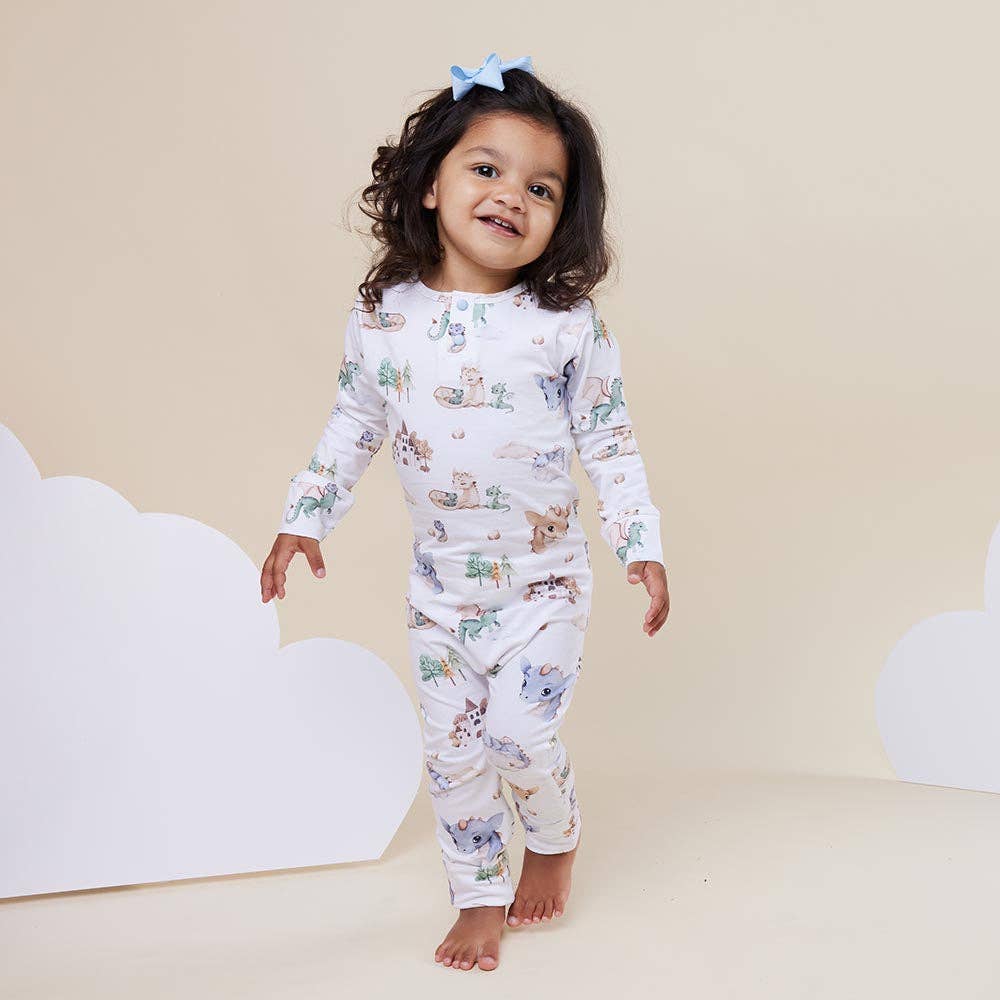 Snuggle Hunny - LS Dragon Organic Growsuit