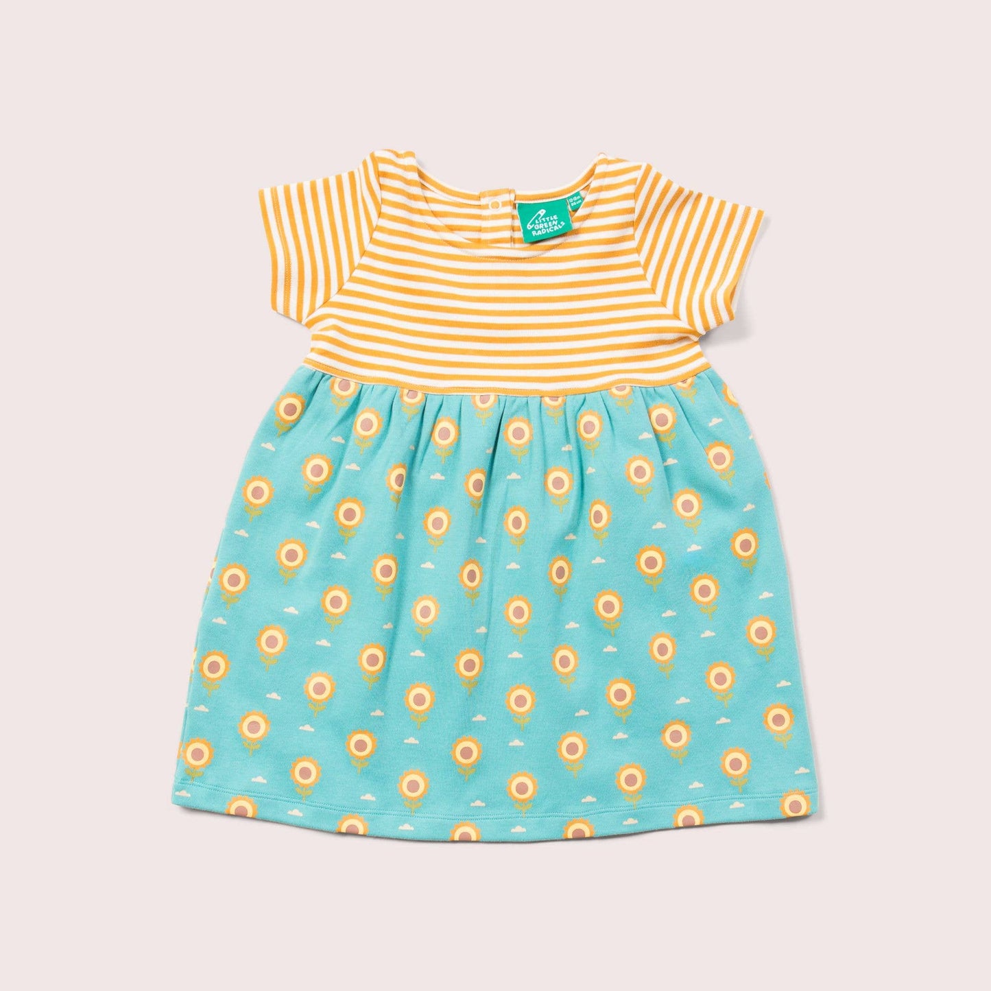 Little Green Radicals - Sunflower Easy Peasy Summer Dress