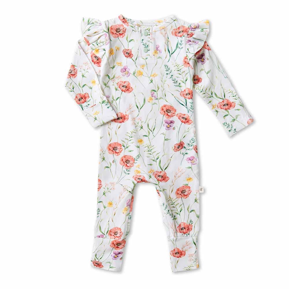 Snuggle Hunny - Meadow Organic Growsuit