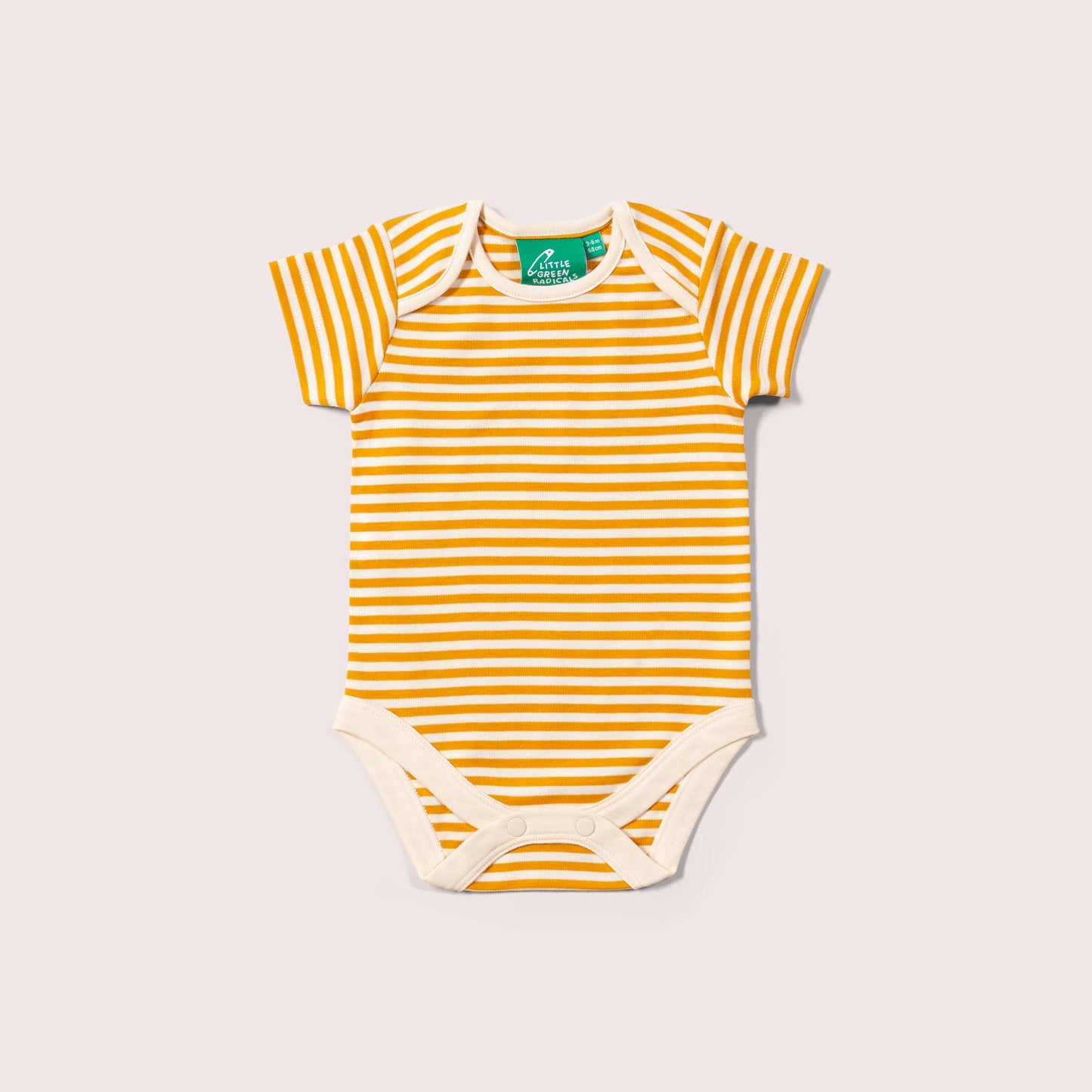 Little Green Radicals - Rainbow Balloons Organic Baby Bodysuit Set - 2 Pack