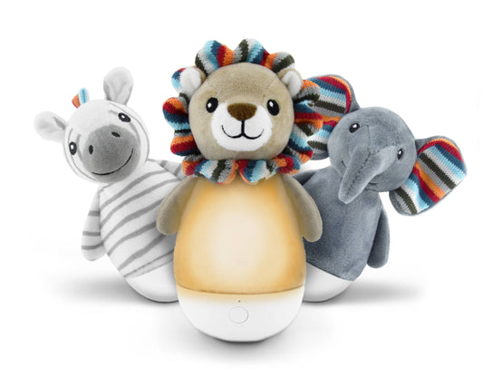 Zazu - Lex, Zack & Elli - Tumbler Nightlight with Cry Sensor