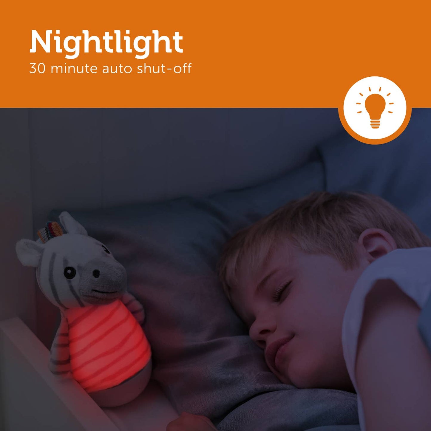 Zazu - Lex, Zack & Elli - Tumbler Nightlight with Cry Sensor