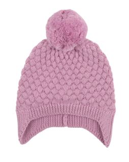 Bebe Lucie Bobble Knit Beanie