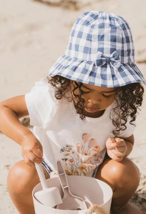 Bebe Hallie Check Sunhat