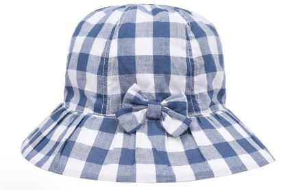 Bebe Hallie Check Sunhat