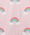 Korango Rainbow Knit Blanket