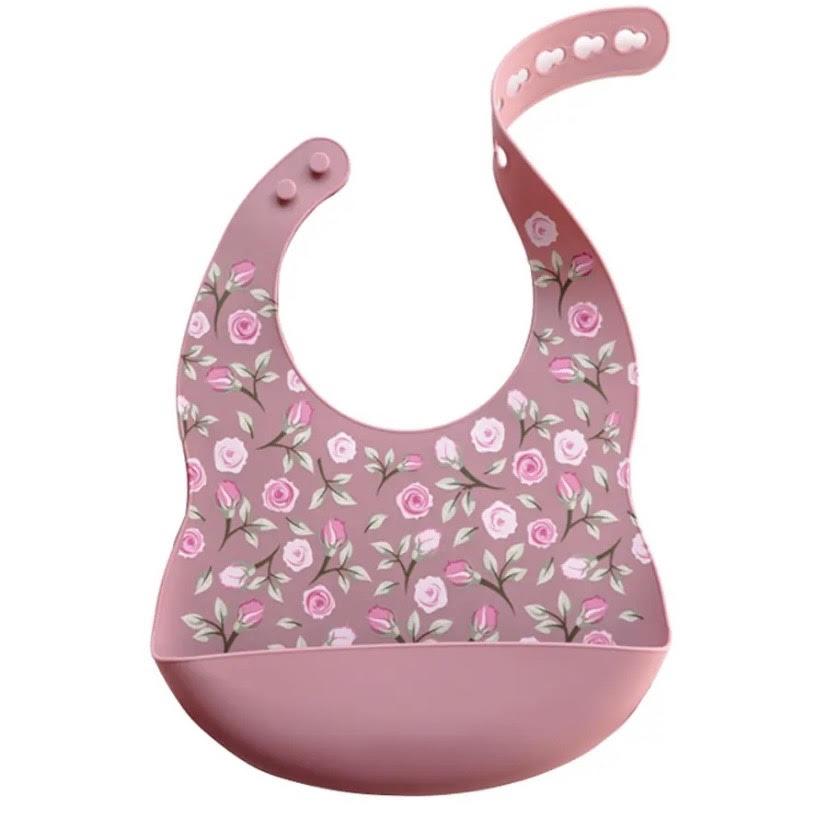 Silicone Feeding Bibs with Quirky Designs