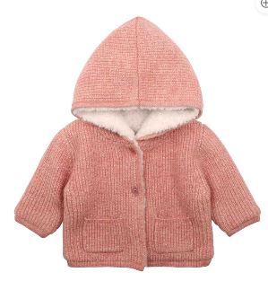 Bebe - Sherbert Knitted Hooded Jacket