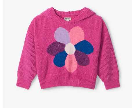 Hatley LS Hoodie - Flower Power