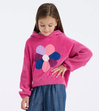 Hatley LS Hoodie - Flower Power