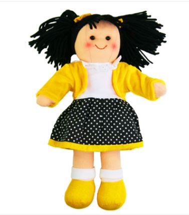 Hopscotch Rag Doll - Lola 25cm