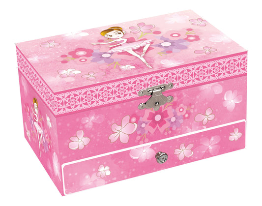 Solo Ballerina Musical Jewelry Box