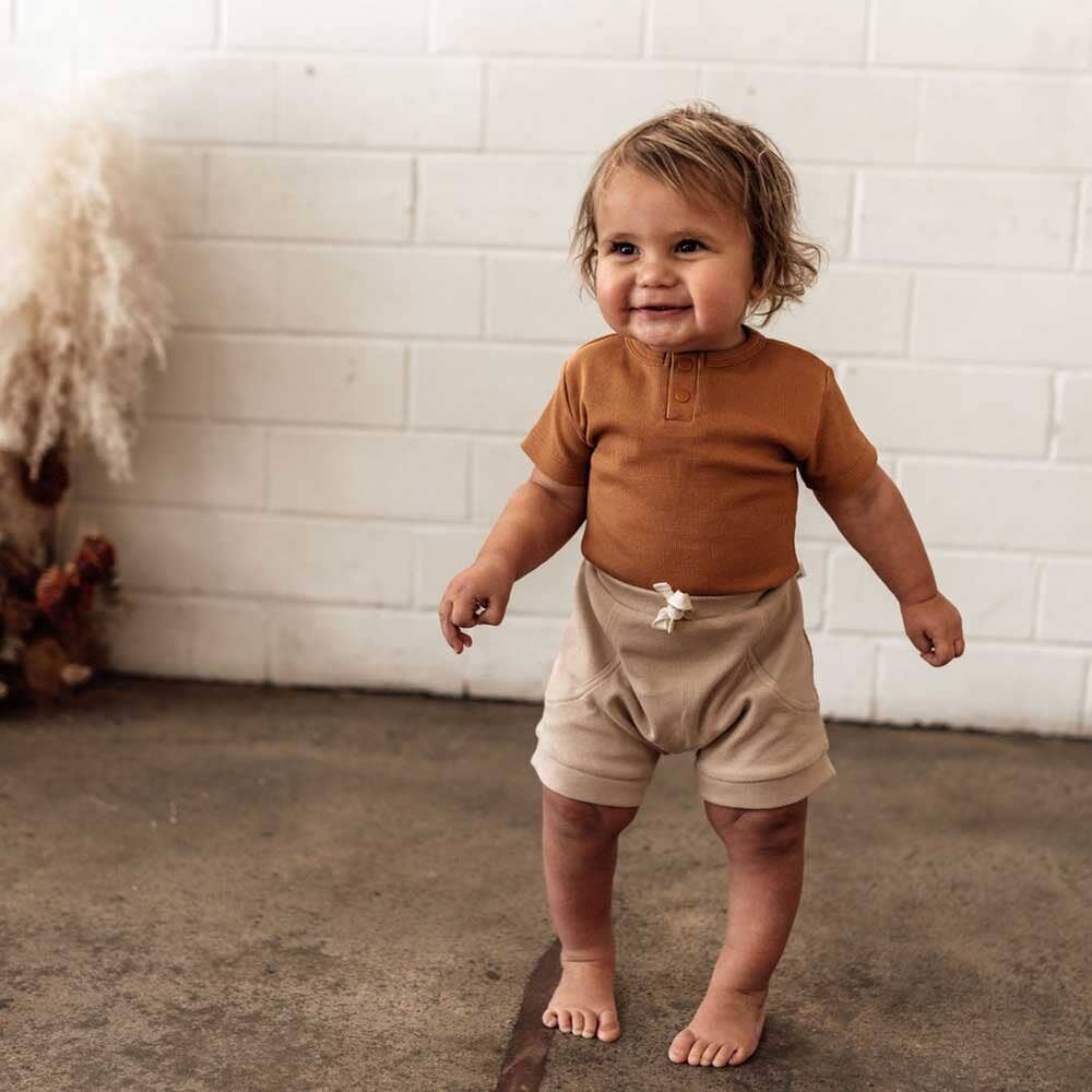 Snuggle Hunny - Pebble Organic Shorts