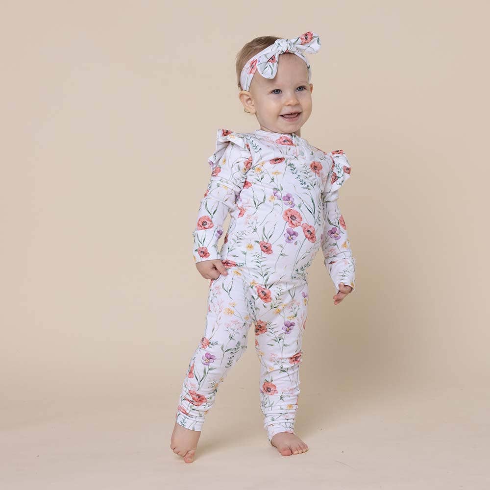 Snuggle Hunny - Meadow Organic Growsuit