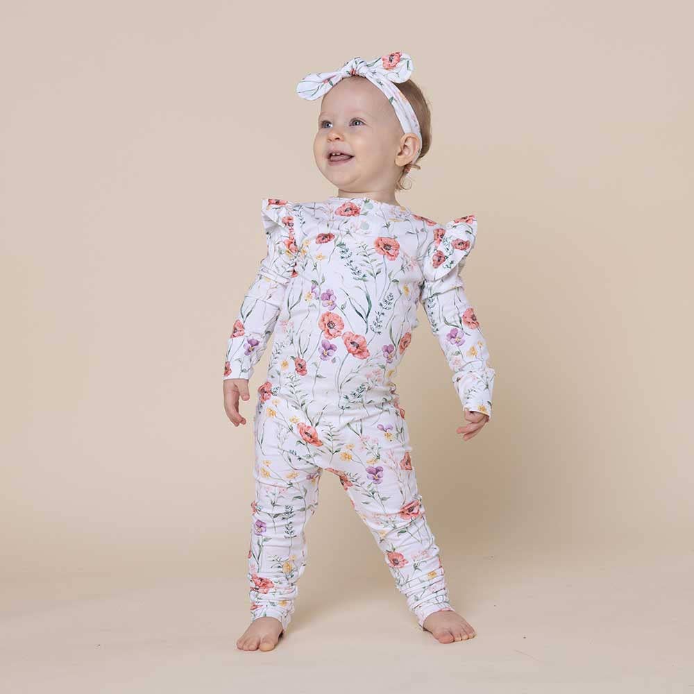 Snuggle Hunny - Meadow Organic Growsuit