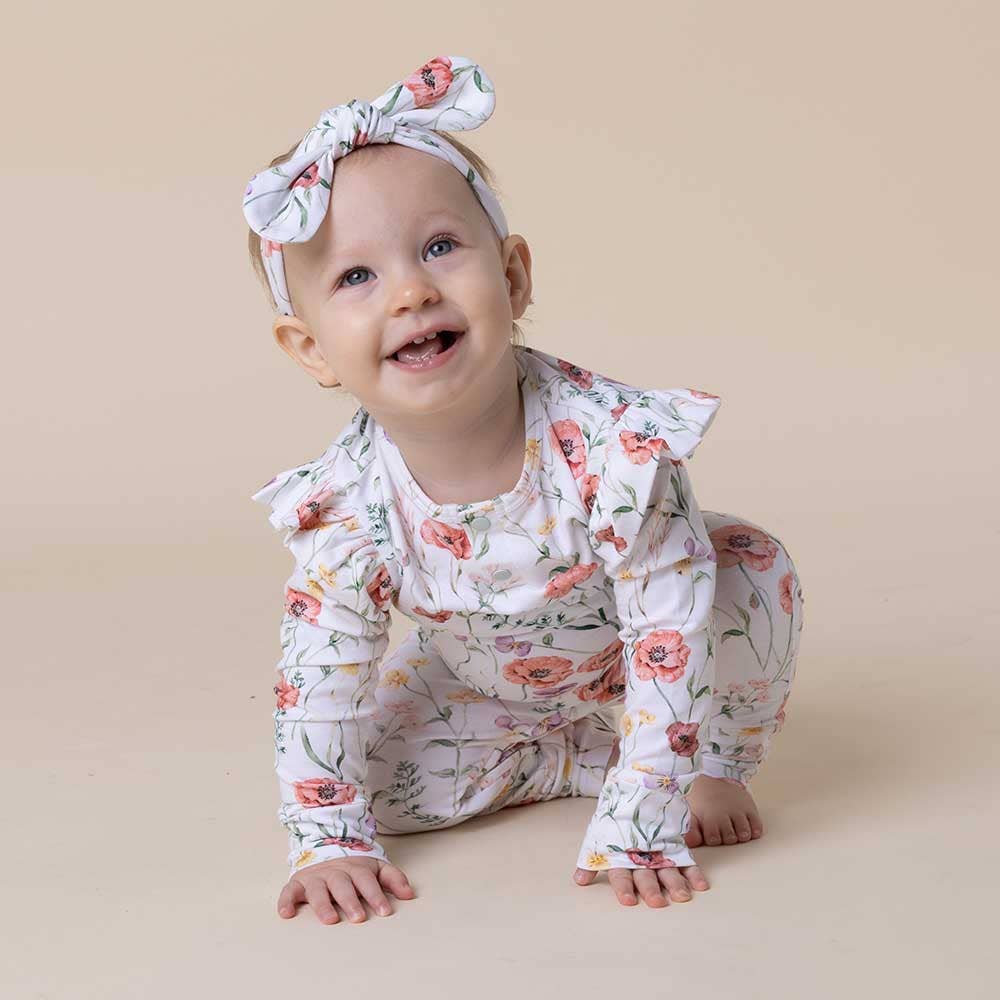 Snuggle Hunny - Meadow Organic Growsuit