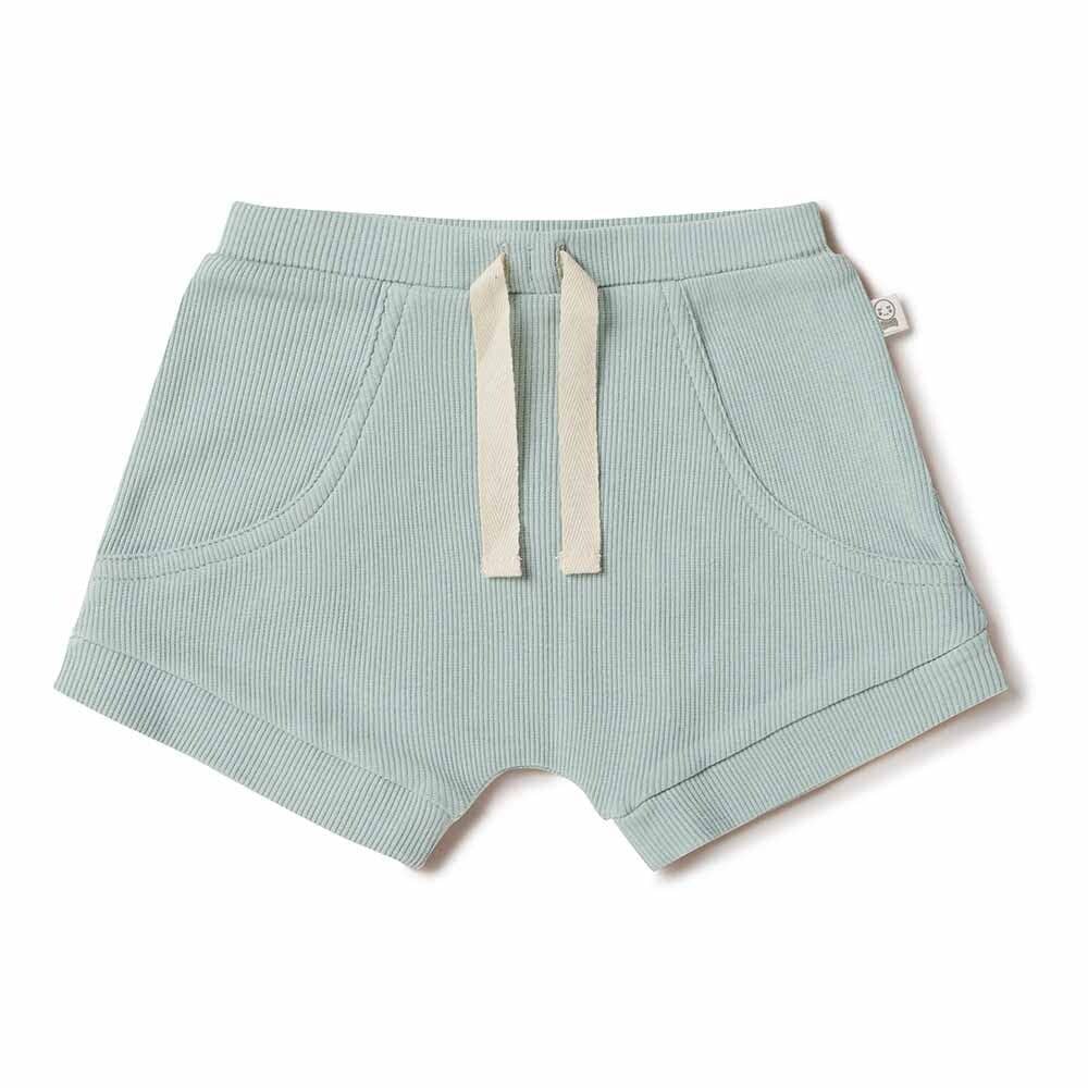 Snuggle Hunny - Sage Organic Shorts