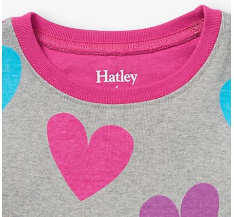 Hatley LS Pyjamas - Fun Hearts