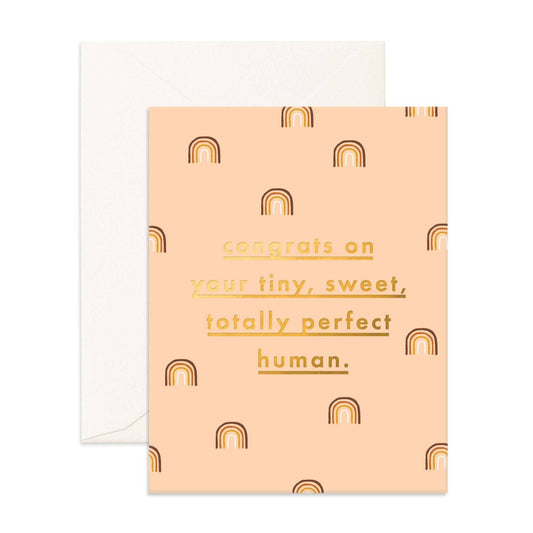 Fox & Fallow - Congrats Tiny Human Greeting Card