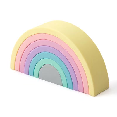 Logan-Ray Silicone Rainbow Stacker